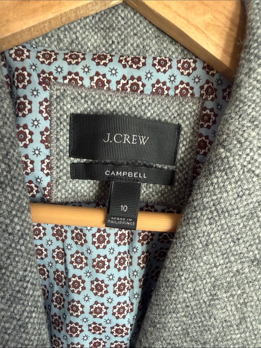 J. Crew Campbell Donegal Wool Blazer 10 - Picture 7 of 8